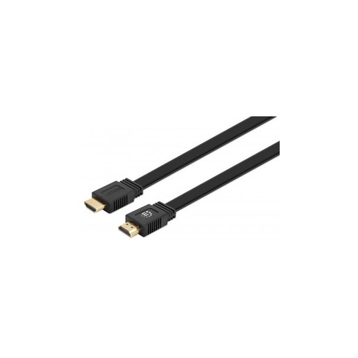 [WIR4782] Cable hdmi 2.0 - alta velocidad con ethernet plano 4k@60hz manhattan 355605