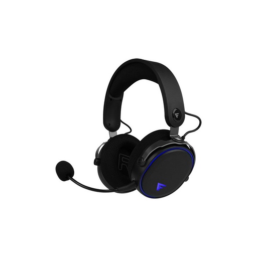 [AUD72081] Diadema game factor hsb600 gaming inalámbrica rgb triple conectividad micrófono removible surround 7.1 color negro