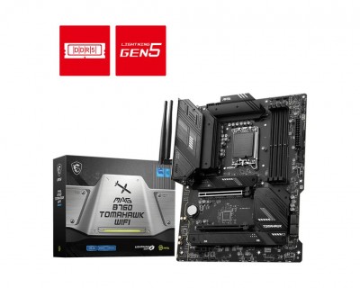 [MOB70358] Tarjeta madre msi mag b760 tomahawk wifi socket 1700 4*ddr5 7000 mhz hdmi dp atx