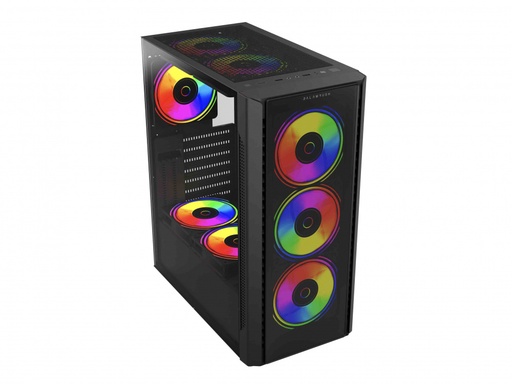 [CAB28035] Gabinete Balam Rush DragonFly Crystal GM745 Con Ventana Midi-Tower ATX/Micro ATX/Mini-ATX USB 3.0 Sin Fuente Con 4 Ventiladores
