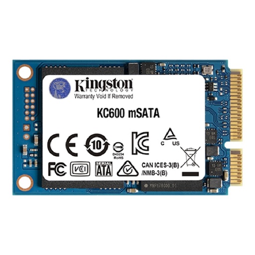 [SSD473] Unidad ssd kingston skc600 msata 1024gb sata3 550r/520w(skc600ms/1024g