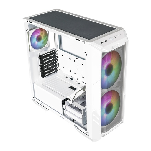 [CAB28048] Gabinete Cooler Master MasterBox HAF 500 ARGB Midi Tower ITX Micro-ATX ATX E-ATX USB 3.0 sin Fuente Blanco