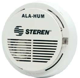 [ELE34914] Alarma de Humo con Zumbador Steren ALA-HUM 9V 85Db