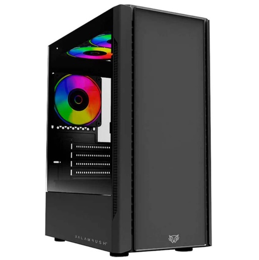 [CAB28062] Gabinete Balam Rush NYX GI730 Con Ventana Midi-Tower Micro-ATX/Mini-ATX USB 3.0/2.0 Sin Fuente 4 Ventiladores RGB Instalados