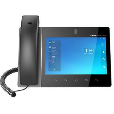 [TEL104113] Telefono ip grandstream gxv3480 android 11 de videoconferencia gigabit poe/poe+ - 16 cuentas sip