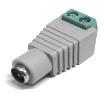 [SEC96430] Bolsa de 10 conectores saxxon hembra para fuentes de alimentación terminales de tornillo positivo-negativo