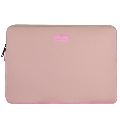[OFF689] Perfect Choice Funda para Laptop 15", Funda de Material Neopreno Cubierta 100% Poliester, Bagiq (Rosa)