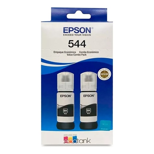 [PRI10359-ALX] KIT Epson T544 negro 2 BOTELLAS 65ml
