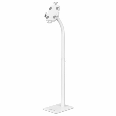 [ACC703124] 406345 soporte de piso para tableta. antirrobo color blanco -
