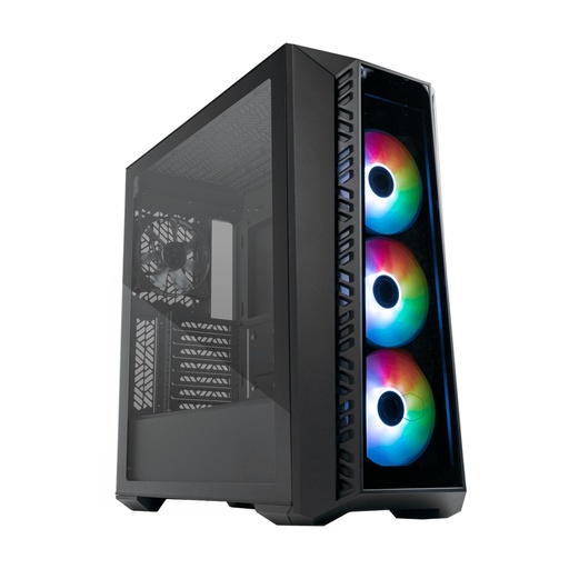 [CAB28100] Gabinete Cooler Master MasterBox MB520 ARGB 2021 Midi-Tower ATX EATX Micro ATX Mini-ITX USB 3.2 sin Fuente 4 Ventiladores