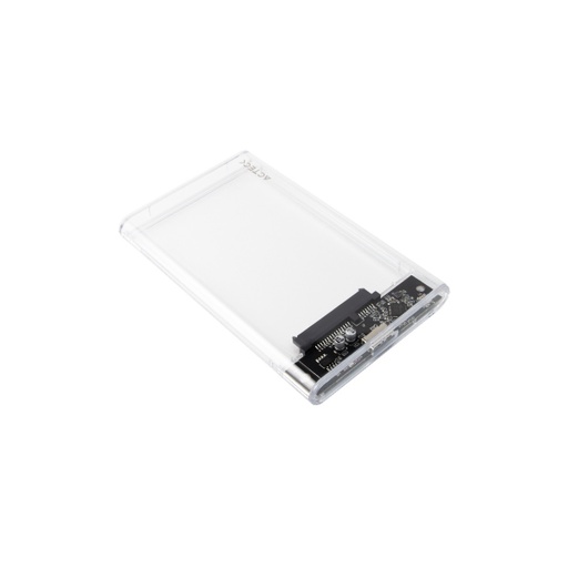 [SNR87330] Gabinete Para Disco Duro de 2.5" Acteck Armor Clear HC440 USB 3.2 y SATA Transparente