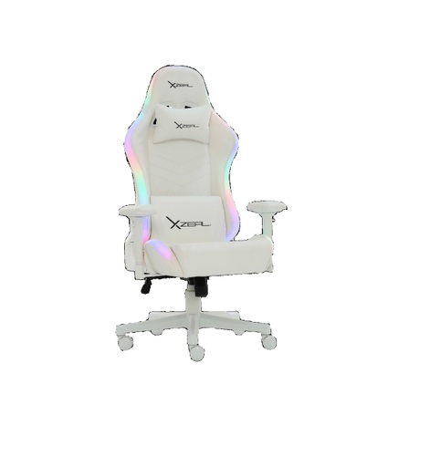 [ACC703155] Silla Gamer RGB XZEAL XZ15 hasta 150Kg Blanco