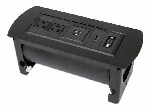 [ACC1343] Caja Para Mesa Manhattan 164832 2 Puertos + 2x USB