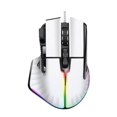 [ACC703167] Mouse. vorago. mo-602-wh game factor. alámbrico. 19 - 000 dpi.