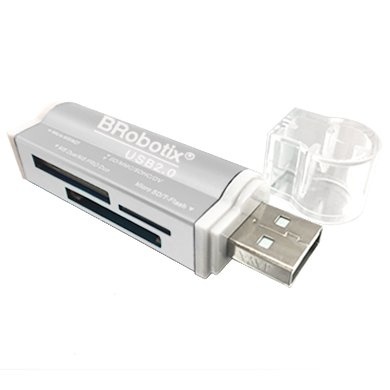 [SNR2360] Lector De Memoria BRobotix 180420P MS Duo/MicroSD/SD - USB 2.0