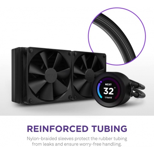 [COO100237] Disipador de enfriamiento liquido nzxt kraken 240 elite negro