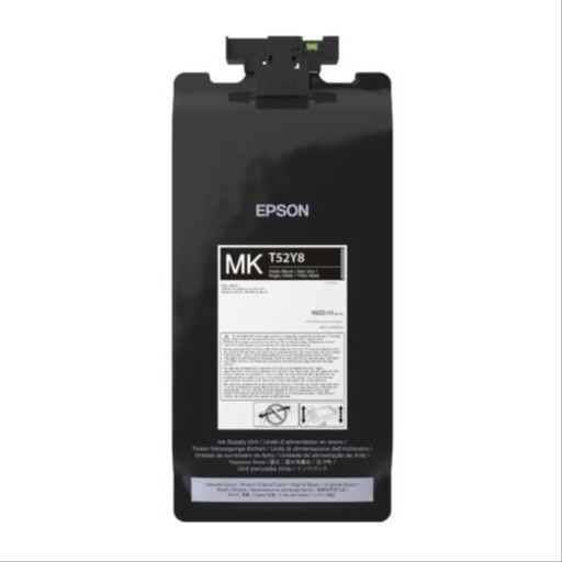 [PRI6677] Bolsa De Tinta Epson UltraChrome T52Y120 Negro Foto 1600ml Para SureColor T7770DL