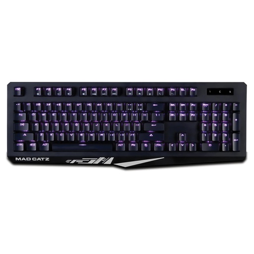 [SNR4835] Teclado Mecánico Gamer Mad Catz S.T.R.I.K.E. 4 USB RGB Switch Cherry MX Rojo