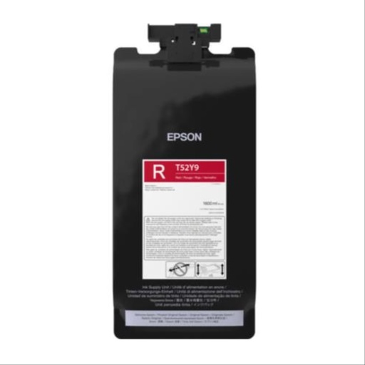 [PRI6680] Bolsa De Tinta Epson UltraChrome T52Y920 Rojo 1600ml Para SureColor T7770DL