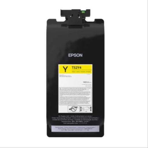 [PRI6681] Bolsa De Tinta Epson UltraChrome T52Y420 Amarillo 1600ml Para SureColor T7770DL