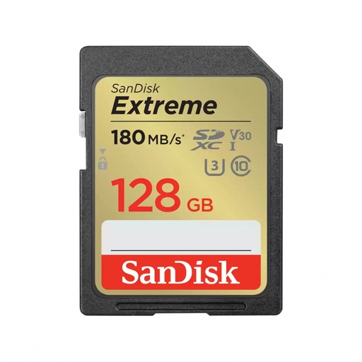 [SNR87355] Memoria Flash Sandisk Extreme 128GB SDXC UHS-I Clase 10