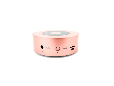 [AUD435] Bocina inalámbrica highlink touch rosa - lector micro sd