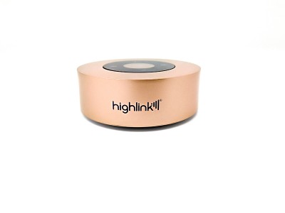 [AUD436] Bocina inalámbrica highlink touch rosa oro - lector micro sd