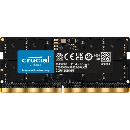 [SNR87357] Memoria RAM Crucial DDR5 5600MHz 16GB ECC CL46 SO-DIMM