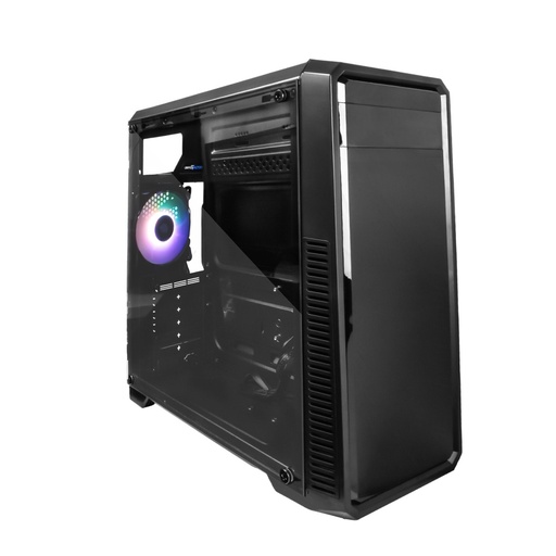 [SNR2100] Gabinete Game Factor CSG300 Con Ventana RGB ATX/micro ATX/Mini-ITX USB 2.0/3.0 Sin Fuente