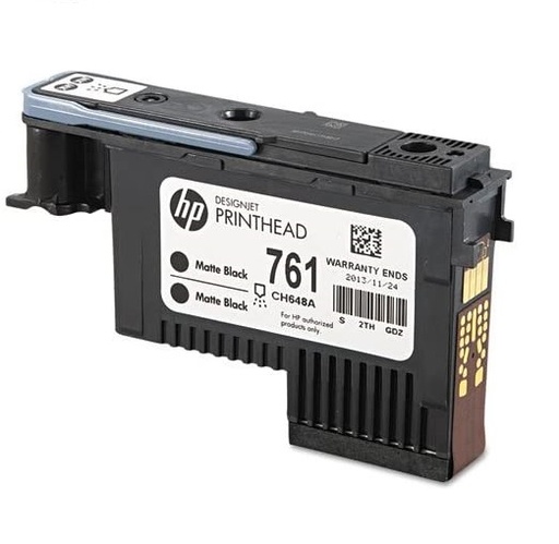 [PRI291] Cabezal de Impresión HP 761 Negro Mate CH648A 400ml