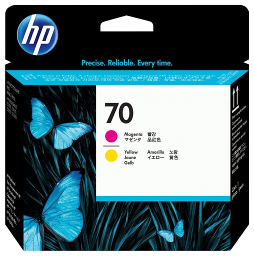 [PRI241] Cabezal Hp lf De Impresión 70 Color Magenta-Amarillo