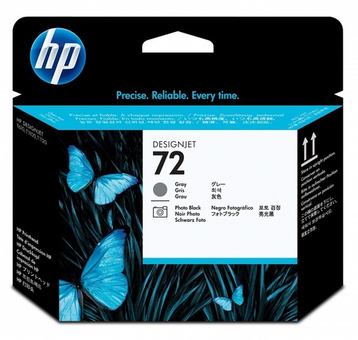 [PRI311] Cabezal De Impresión HP 72 Gris/Negro Fotográfico