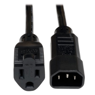 [WIR224] Cable de alimentación tripp lite de  ca para computadora nema 5-15r a c14 - 10a -