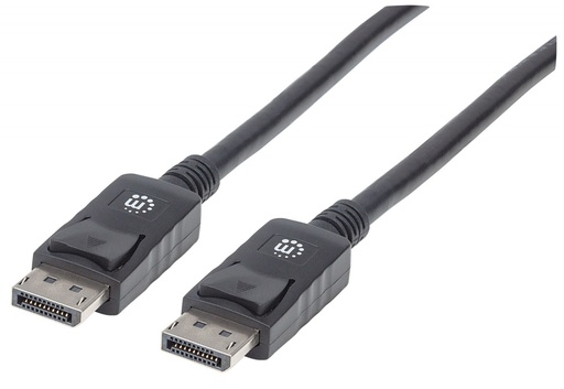 [WIR151] Cable Manhattan Displayport 2.0 Metros Color Negro