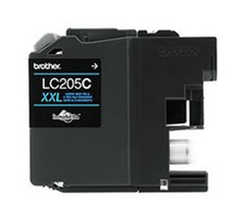 [PRI333] Cartucho Brother LC-205C Cyan 1200 Páginas Brother MFC-J4320DW MFC-J4420DW MFC-J4620DW MFC-J5520DW MFC-J5620DW MFC-J5720DW