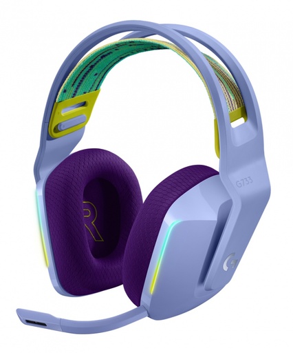 [AUD538] Audífonos Gamer Logitech G733 7.1 Para PS4/PC Inalámbrico USB