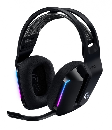 [AUD613] Audífonos Gamer Logitech G733 7.1 Para PS4/PC Inalámbrico USB Negros