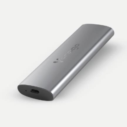 [ACC703236] Enclosure vorago m.2 sata nvme ssd tipo c gris sdd-400