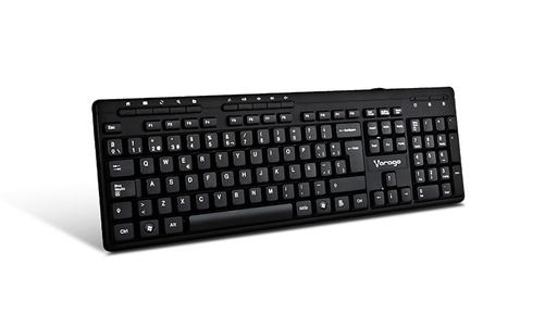 [KNM16] Kit 3 En 1 Vorago Kms-104 Teclado Multimedia USB 2.0 Mouse Óptico 800 Dpi USB 2.0 Y Bocinas USB