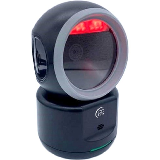 [SEC96552] Lector de codigo de barras, ec line ec-2600-2d, laser, omnidireccional, lectura 1d y 2d, conexion usb