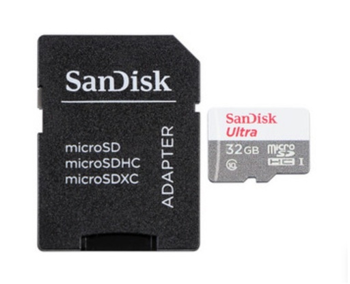 [SNR3591] Memoria Flash SanDisk Ultra 32GB MicroSDHC UHS-I Clase 10 Con Adaptador