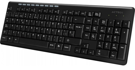 [KNM268] Teclado Acteck TM100 Inalámbrico Membrana USB Español