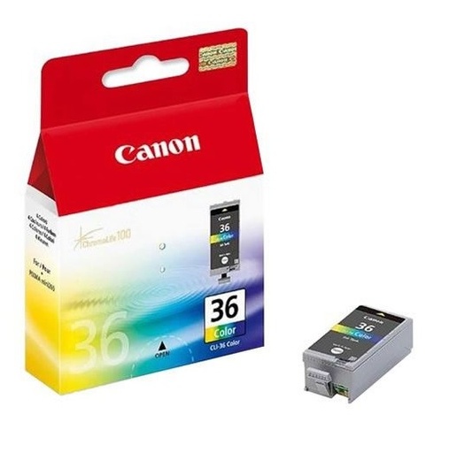 [PRI1767] Cartucho de Tinta CLI-36 Color 12ml 249 Pags