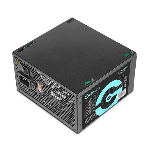 [POW53598] Fuente De Poder Getttech GFS-60020-01 20+4 pin ATX 120mm 600W