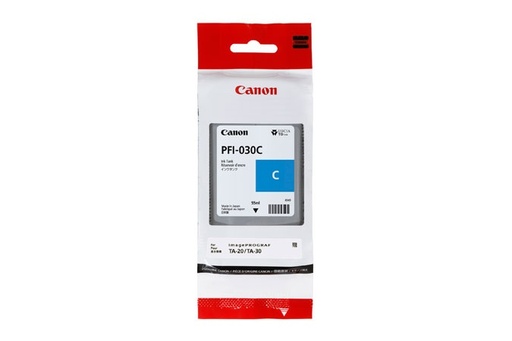 [PRI1868] Tinta canon pfi-030 color cian