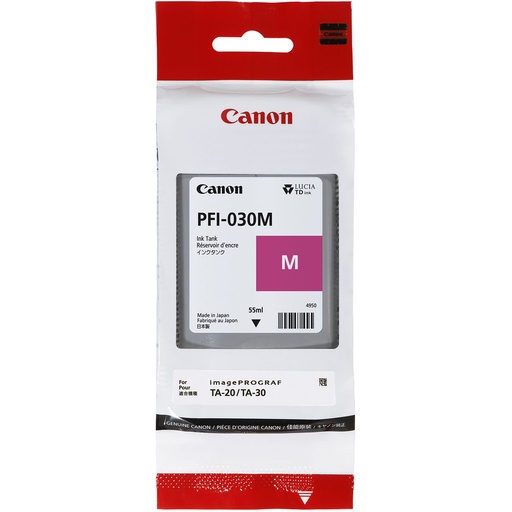 [PRI1691] Tinta Canon PFI-030 Color Magenta