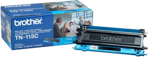 [PRI2100] Tóner Brother TN-115C Cyan 4000 Páginas