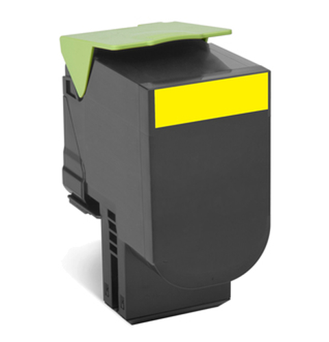 [SNR4870] Toner Lexmark 80C8HY0 Amarillo 3000 Páginas