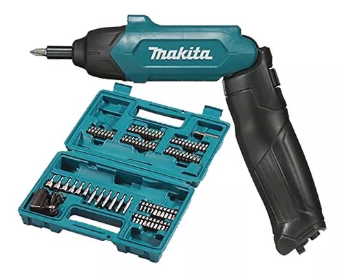 [HMT33837-IRR] Atornillador Reversible (Broquero 1/4) de 220 RPM con Cargador USB (Incluye 81 Puntas).