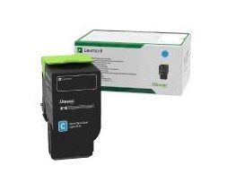 [PRI2361] Toner lexmark cyan ultra alto rendiemiento cx622ade cs521dn